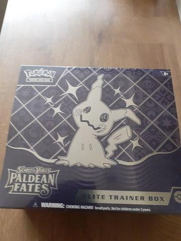 1 Elite trainer box - Paldean Fates beschikbaar voor biedingen