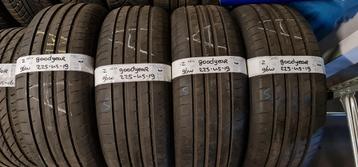 4x 225-45-19 Goodyear Zomer 5.2+5.5mm €45 Per Band 225 45 19 beschikbaar voor biedingen