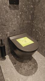 Showmodel wandcloset mat zwart toiletpot randloos - 0038, Ophalen, Nieuw, Toilet