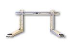 Gelakte muurconsol met traverse | 70 + 70 kg, Verzenden, Nieuw in verpakking