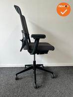 Haworth Comforto 59 - Antracietgrijs gestoffeerd - Zwart voe, Werkplek, Ophalen of Verzenden, Gebruikt, Stoel