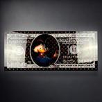 Mike Blackarts - Dagobert Duck with diamonds Plexiglass