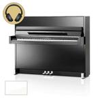 Schimmel Classic C116 M Twintone WP chroom silent piano, Nieuw