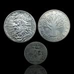 Portugal. Lote 3 Moedas Prata . 50 Escudos (Vasco da Gama) +