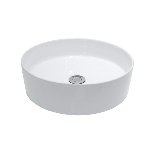 Opzetwaskom BWS Rond 40 cm Keramiek Wit, Doe-het-zelf en Verbouw, Sanitair, Overige typen, Nieuw, Ophalen of Verzenden