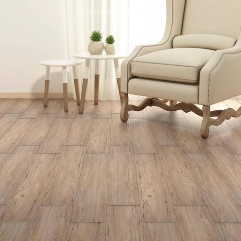 vidaXL Vloerplanken zelfklevend 5,21 m² 2 mm PVC bruin eiken, Doe-het-zelf en Verbouw, Vloerdelen en Plavuizen, Nieuw, Verzenden