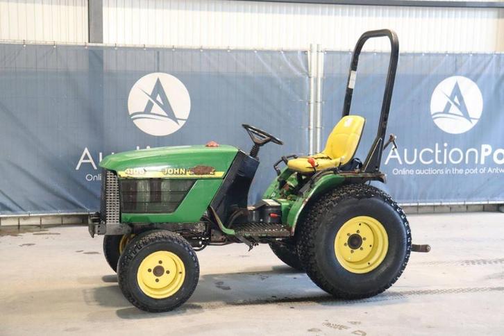 Veiling: Minitractor John Deere 4100 Diesel, Zakelijke goederen, Agrarisch | Tractoren, Gebruikt, John Deere, Ophalen