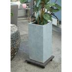Nature Plantentrolley vierkant 30x30 cm antracietkleurig HKC, Verzenden, Nieuw