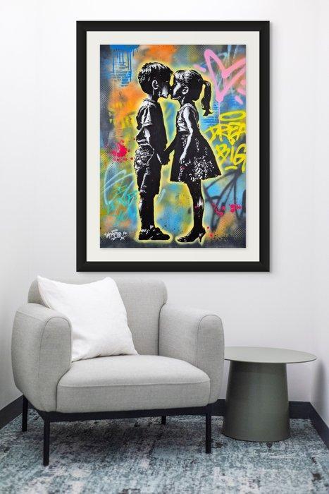Hipo (1988) - The Magic of the First Kiss (XL Original, Antiek en Kunst, Kunst | Schilderijen | Modern