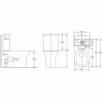 Duoblok Ike Rimless (inclusief reservoir en zitting), Ophalen of Verzenden, Nieuw