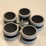 Set (5x) zachte wielen, Ø65mm, Ophalen of Verzenden, Nieuw in verpakking