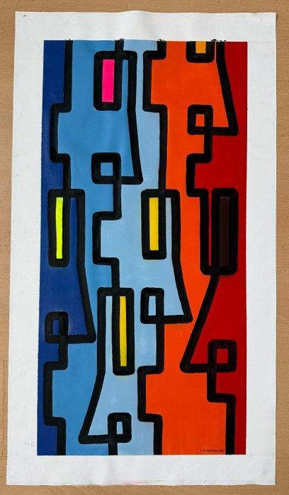 MrKas (1980) - Les différentes facettes, Antiek en Kunst, Kunst | Schilderijen | Modern