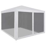 vidaXL Partytent met 4 mesh zijwanden 3x3 m, Tuin en Terras, Partytenten, Verzenden, Nieuw, Partytent