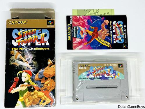Super Famicom - Super Street Fighter II, Spelcomputers en Games, Games | Nintendo Super NES, Gebruikt, Verzenden