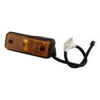 Aspöck Zijmarkeringslamp Flatpoint I led DC kabel 250mm, Ophalen of Verzenden, Nieuw