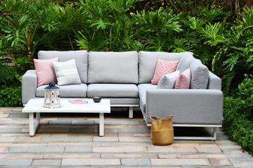 ** SALE ** |  All weather Loungeset hoekbank Ethos Grijs beschikbaar voor biedingen