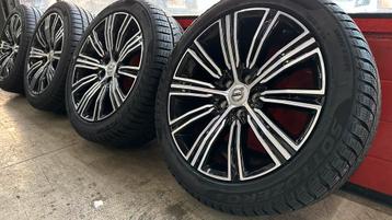 18 inch Volvo velgen V60 S60 met nieuwe winterbanden