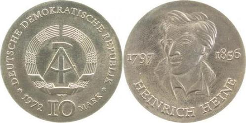 10 Mark Ddr Heine 1972a, Postzegels en Munten, Munten | Europa | Niet-Euromunten, Verzenden