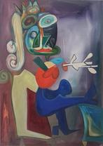 Miguel Augusto Brito - Retrato NO Reserve, Antiek en Kunst