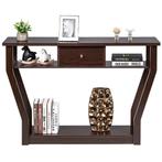 2dekans | Coast Consoletafel - 3 Laags - Met Lade - MDF -, Huis en Inrichting, Ophalen of Verzenden, Zo goed als nieuw