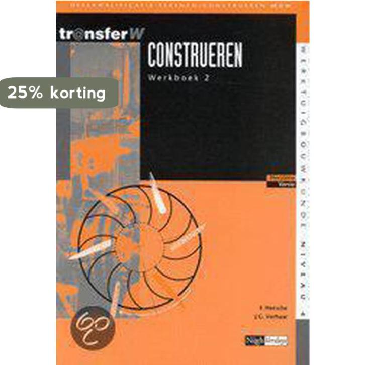 Construeren Werkboek 2 9789042514621 J.G. Verhaar, Boeken, Schoolboeken, Gelezen, Verzenden