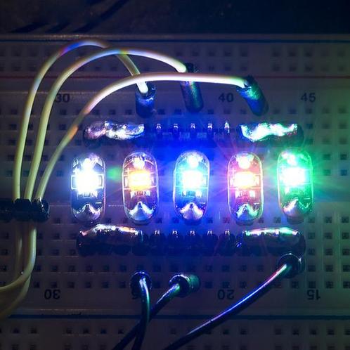 LilyPad LED Yellow (5pcs), Hobby en Vrije tijd, Elektronica-componenten, Verzenden