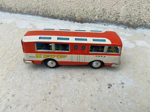 MF China - Blikken speelgoed - MF 130 Sight-Seeing Bus,, Antiek en Kunst, Antiek | Speelgoed