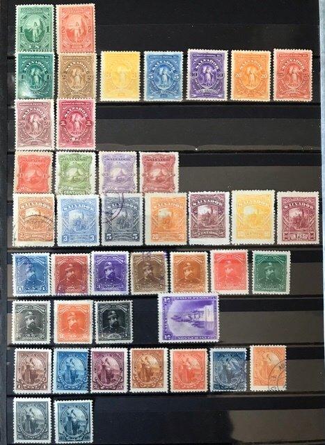 Midden-Amerika en het Caribisch gebied 1870/1990 - en, Postzegels en Munten, Postzegels | Amerika