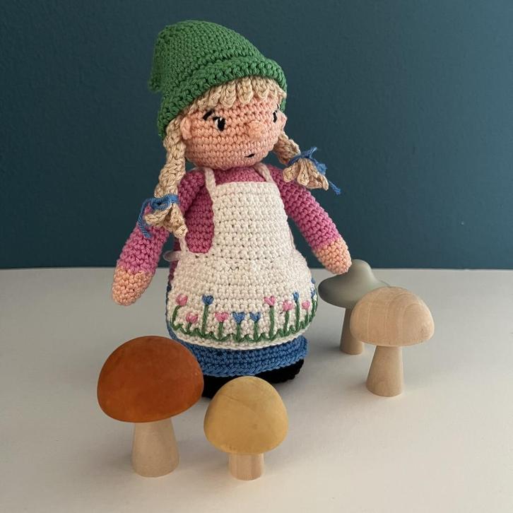 Haakpakket byClaire Kaboutervrouwtje Truus, Hobby en Vrije tijd, Breien en Haken, Breien of Haken, Nieuw, Wol of Garen, Ophalen of Verzenden