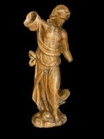 sculptuur, St-Michael / 17e eeuw Vlaams - 43 cm - Eik, Antiek en Kunst