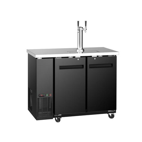 GGM Gastro | Bierkoeler met tapkraan - 2x 50 liter vaten - |, Zakelijke goederen, Horeca | Keukenapparatuur, Koelen en Vriezen