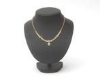 Een 18 krt. geelgouden collier, Sieraden, Tassen en Uiterlijk, Kettingen, Gebruikt, Goud, Goud
