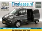 Ford Transit Custom 320 2.0 TDCI L2H1 DC 5Pers Airco €263pm, Auto's, Nieuw, Ford, Zilver of Grijs, Lease