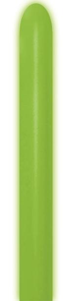 Modelleerballonnen Neon Green 5cm 152cm 50st, Hobby en Vrije tijd, Feestartikelen, Verzenden, Nieuw