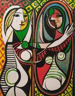 (after) Pablo Picasso (1881-1973) - Jeune Fille Devant Un, Antiek en Kunst
