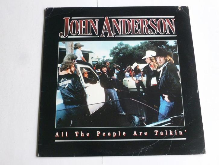 John Anderson - All the people are talkin (LP) usa, Cd's en Dvd's, Vinyl | Pop, Zo goed als nieuw, Verzenden