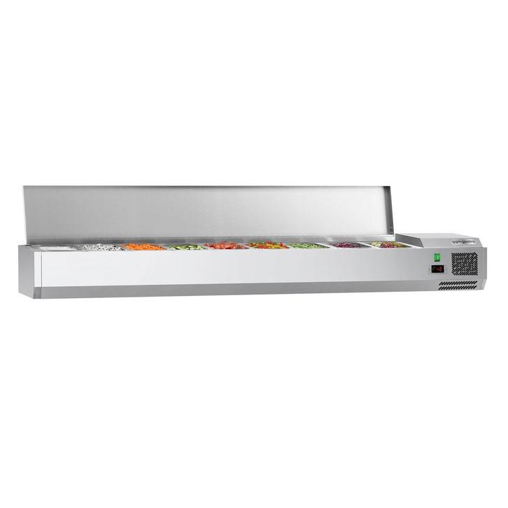 GGM Gastro | Opzetkoelvitrine ECO - 1800x335mm - 8x GN 1/4 |, Zakelijke goederen, Horeca | Food, Verzenden