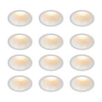 Set van 12 inbouwspots wit GU10 35mm IP44 - Dept, Nieuw, Metaal of Aluminium, Modern