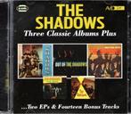 cd - The Shadows - Three Classic Albums Plus..., Zo goed als nieuw, Verzenden