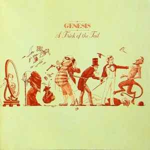 LP gebruikt - Genesis - A Trick Of The Tail, Cd's en Dvd's, Vinyl | Rock, Zo goed als nieuw, Verzenden