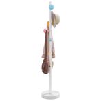 vidaXL Kapstok 172 cm gepoedercoat ijzer wit, Verzenden, Nieuw