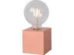Lucide CUBICO - Tafellamp - Ø 9,5 cm - LED - E27 - 1x5W, Verzenden, Nieuw