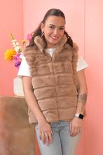 Teddy bodywarmer camel, Ophalen of Verzenden, Nieuw