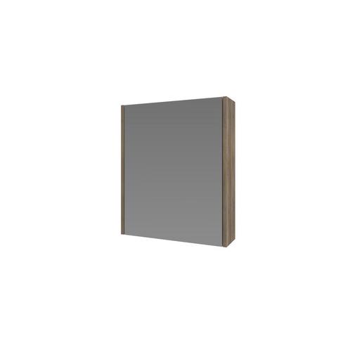 Spiegelkast BWS Salt 1 Deur 60x50 cm Incl. Planchetten, Doe-het-zelf en Verbouw, Sanitair, Bad, Nieuw, Ophalen of Verzenden