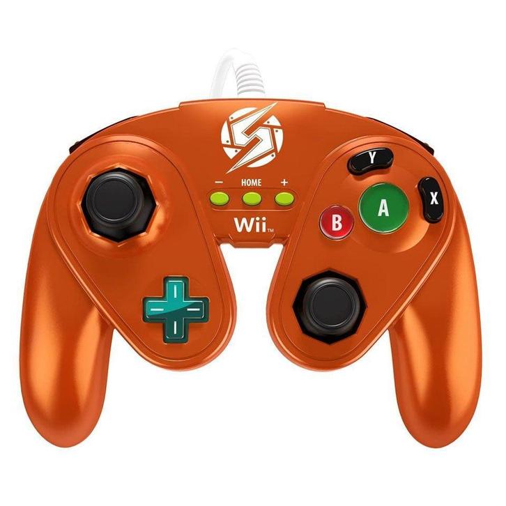 PDP Fight Pad Bedraad voor Wii U - Samus (Nieuw), Spelcomputers en Games, Spelcomputers | Nintendo Consoles | Accessoires, Nieuw