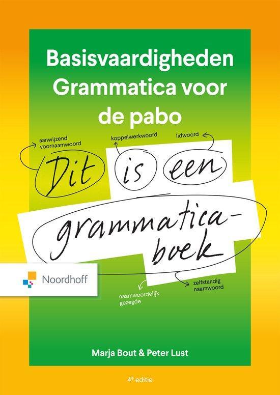 Basisvaardigheden grammatica voor de pabo, 9789001053185, Boeken, Studieboeken en Cursussen, Zo goed als nieuw, Verzenden