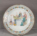 Bord - Porselein - Geplateerd, Antiek en Kunst