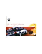 2001 BMW 3 SERIES TOURING OWNERS MANUAL HANDBOOK ITALIAN, Auto diversen, Handleidingen en Instructieboekjes