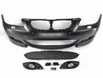 EVO Look Voorbumper + PDC BMW 5 Serie E60 E61 B0182, Auto-onderdelen, Carrosserie en Plaatwerk, Nieuw, Voor, BMW, Bumper
