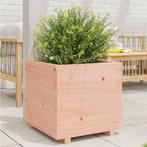 vidaXL Plantenbak 50x50x49,5 cm massief douglashout, Tuin en Terras, Bloembakken en Plantenbakken, Verzenden, Nieuw, Hout